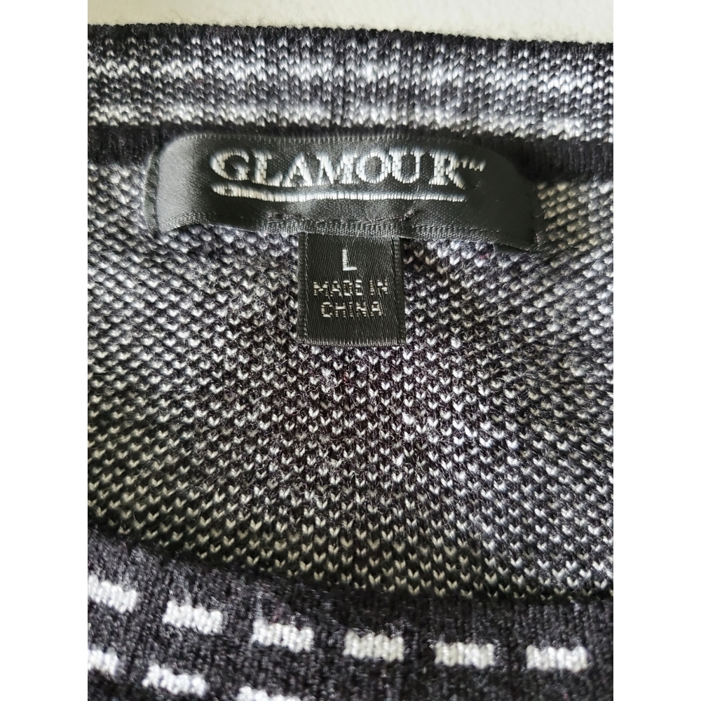 Glamour Sweater Dress Size Large - Picture 4 of 4